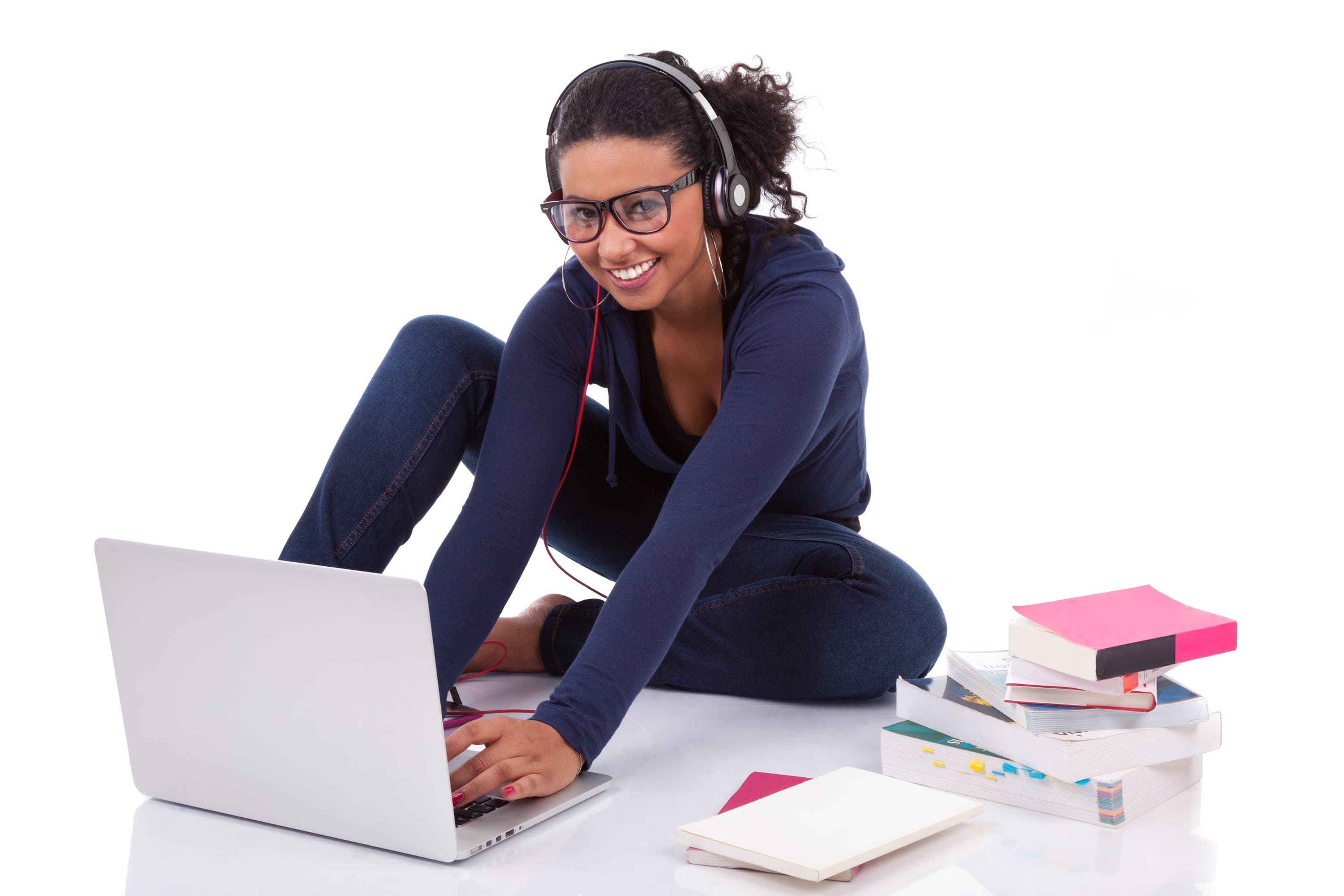 Professionals collaborating in a modern workplace